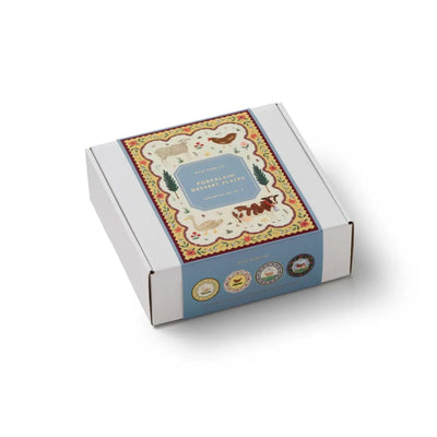 סט צלחות קינוח: Home Sweet Home 