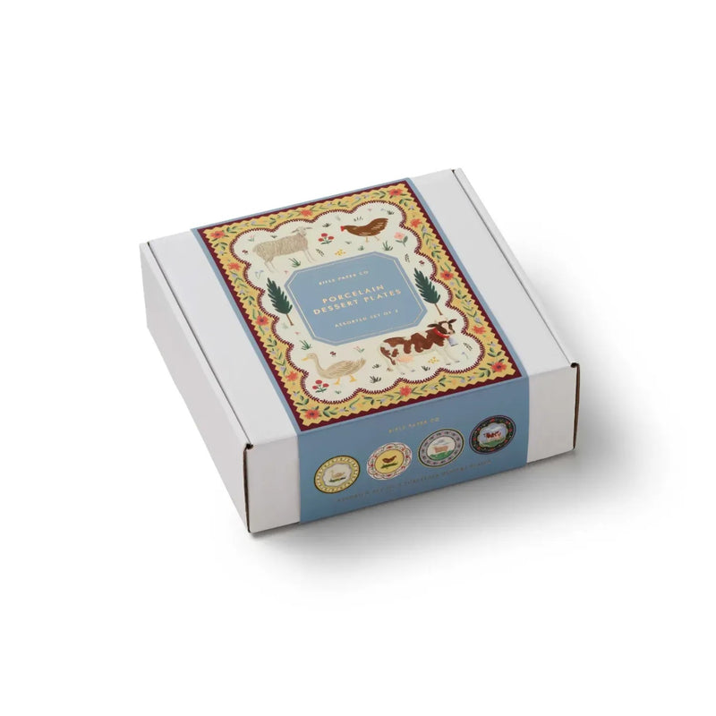 סט צלחות קינוח: Home Sweet Home 