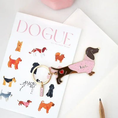 מחזיק מפתחות: Hot Daschund