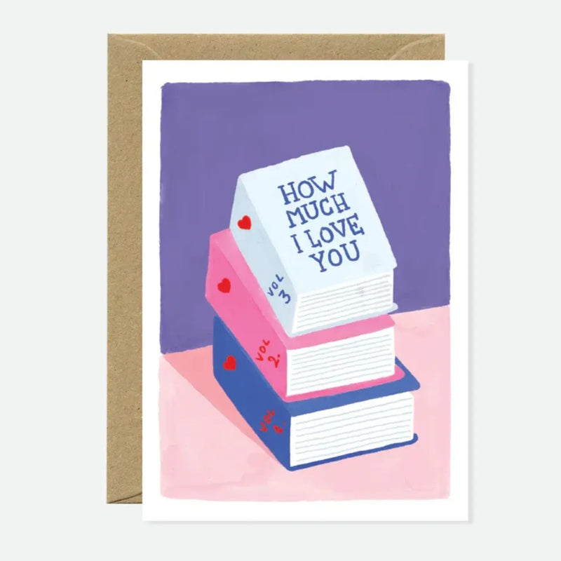 כרטיס ברכה: How Much I Love You
