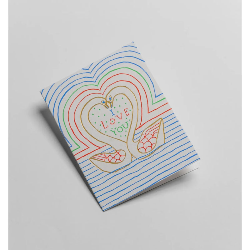 מיני כרטיס ברכה: I Love You 