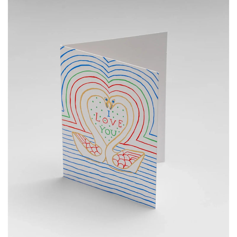 מיני כרטיס ברכה: I Love You 