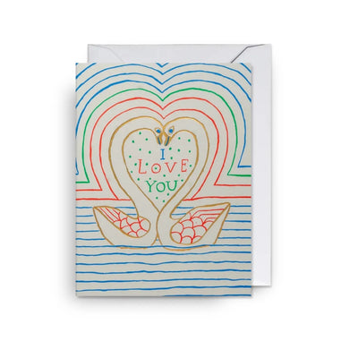 מיני כרטיס ברכה: I Love You 