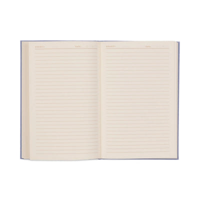 מחברת שורה בכריכת בד: The Very Tired Woman