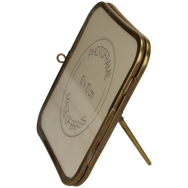 מסגרת שולחנית מרובעת : Brass 