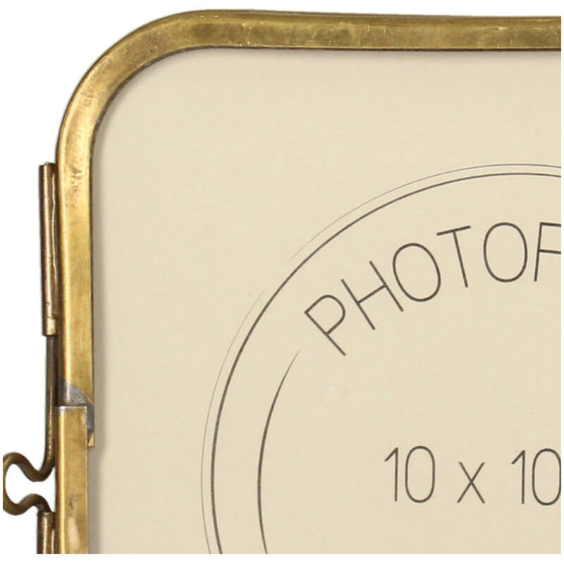 מסגרת שולחנית מרובעת : Brass 