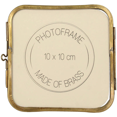 מסגרת שולחנית מרובעת : Brass 