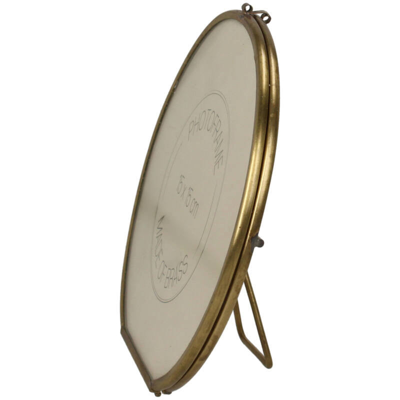 מסגרת שולחנית עגולה: Brass M 
