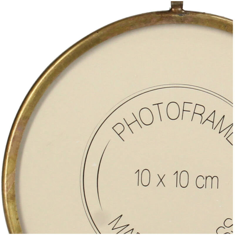 מסגרת שולחנית עגולה: Brass S
