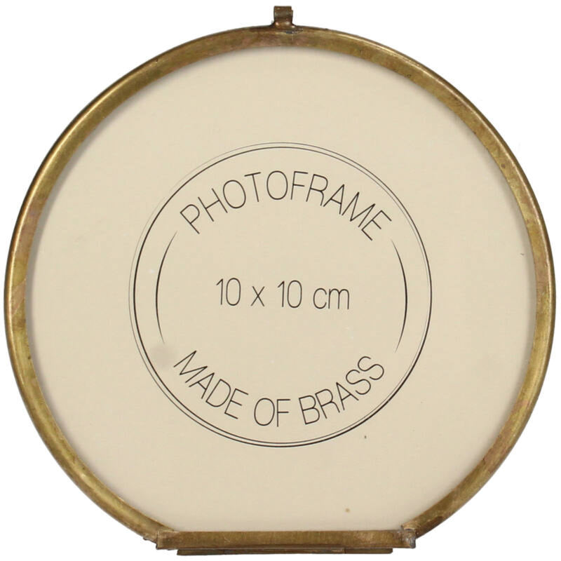 מסגרת שולחנית עגולה: Brass S
