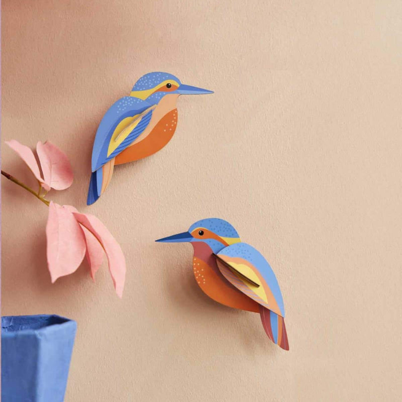 יצירה בנייר: Kingfishers M