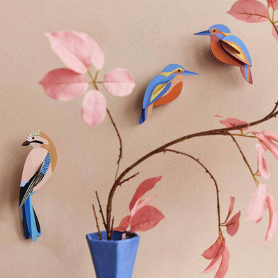 יצירה בנייר: Kingfishers M