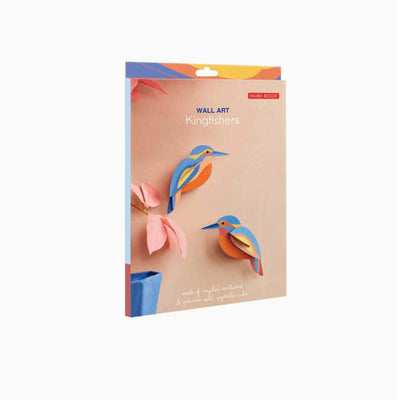 יצירה בנייר: Kingfishers M