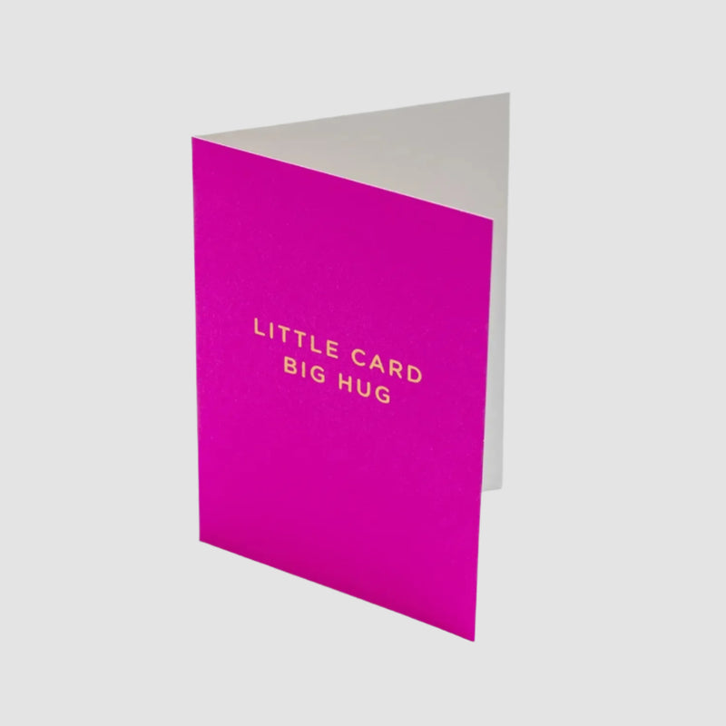 מיני כרטיס ברכה: Little Card Big Hug 