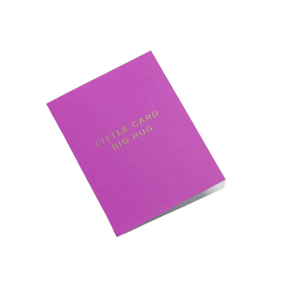 מיני כרטיס ברכה: Little Card Big Hug 