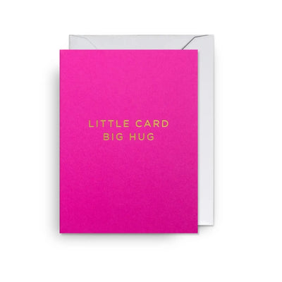 מיני כרטיס ברכה: Little Card Big Hug 