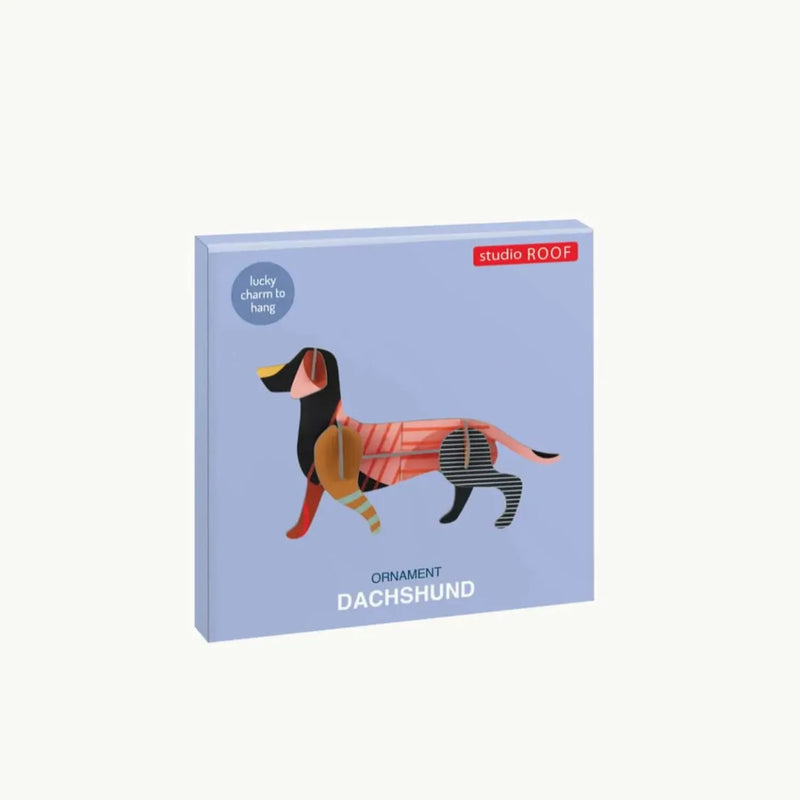 יצירה בנייר: Dachshund 