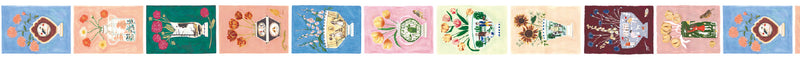 וואשי טייפ: Flower