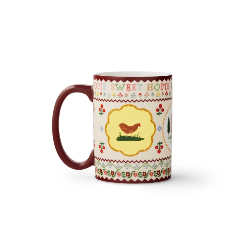 ספל פורצלן: Home Sweet Home 