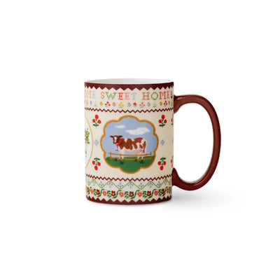 ספל פורצלן: Home Sweet Home 