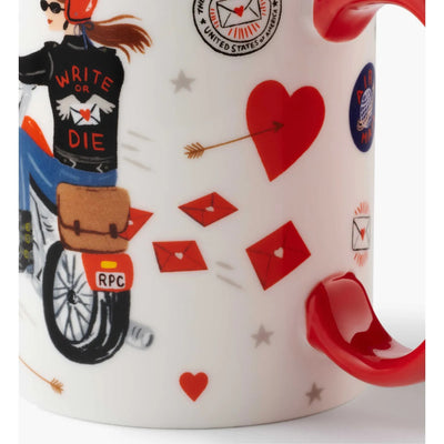 ספל פורצלן: Write or Die 