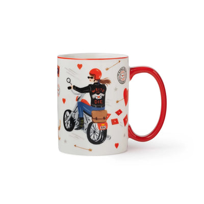 ספל פורצלן: Write or Die 