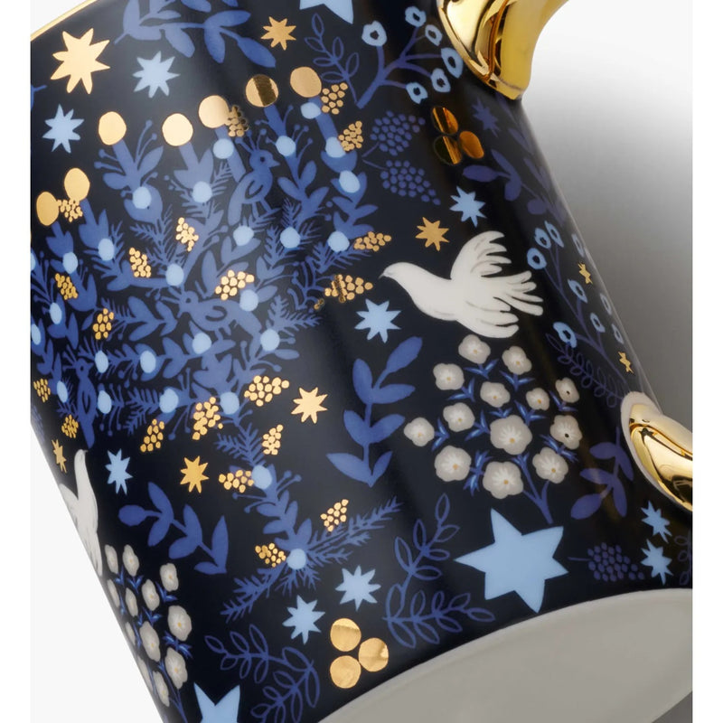 ספל פורצלן: Laurel Menorah 