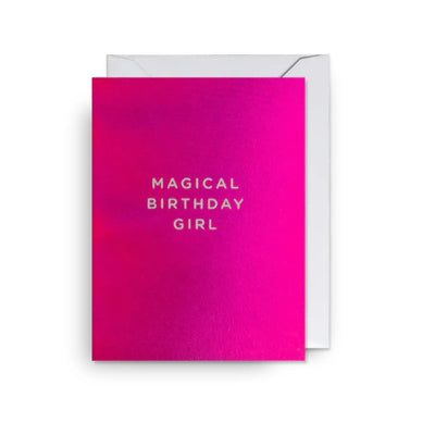 מיני כרטיס ברכה: Magical Birthday Girl 