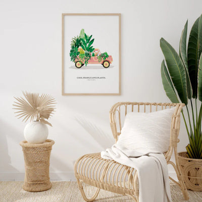 פרינט: Mehari With Plants M 