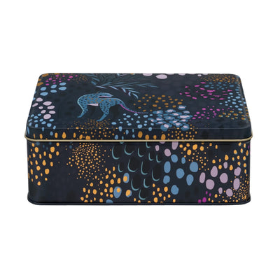 קופסת פח מלבנית: Midnight leopard