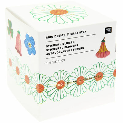 גליל מדבקות: Midsommar Magic Flowers