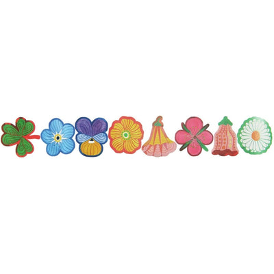 גליל מדבקות: Midsommar Magic Flowers