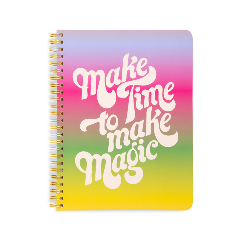 מחברת ספירלה : Make Time To Make Magic