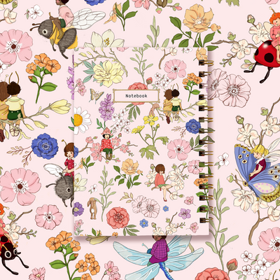 מחברת ספירלה : Secret Bug Garden