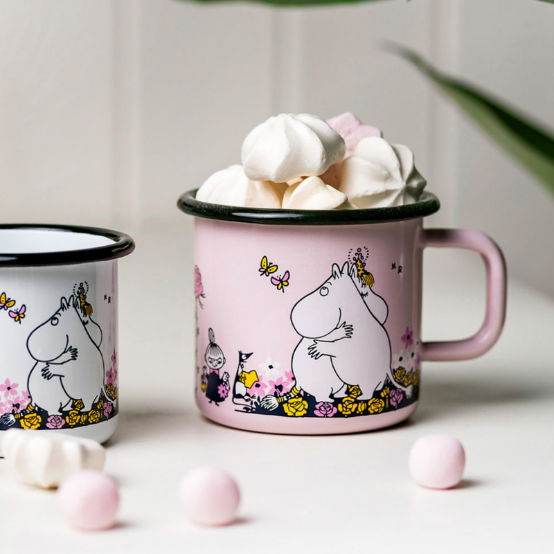 ספל אמייל: Moomin Hug M