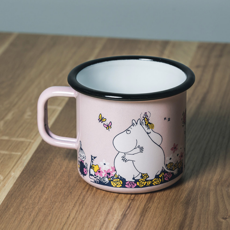 ספל אמייל: Moomin Hug M