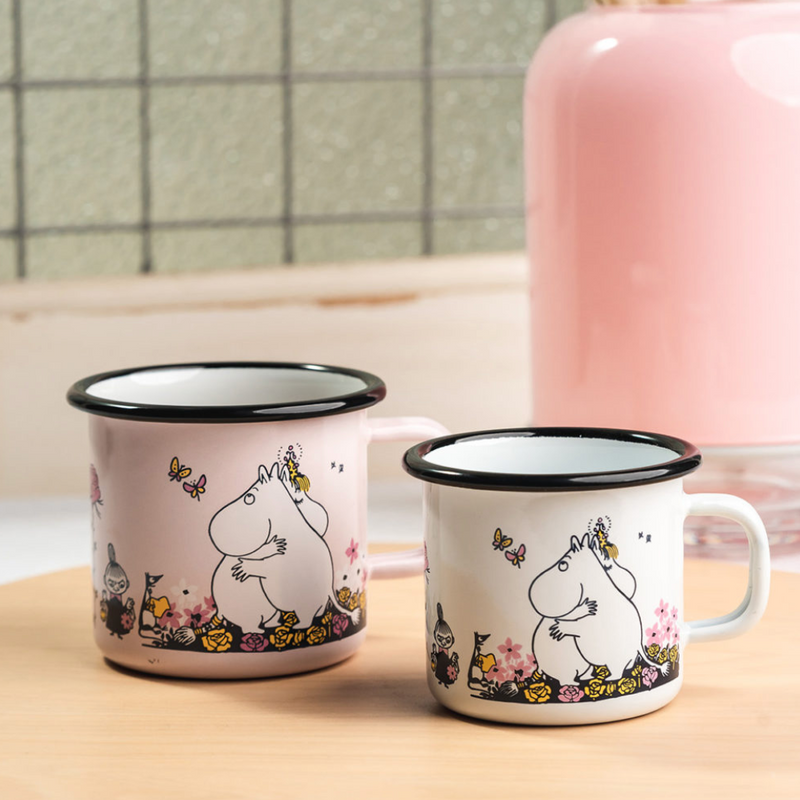 ספל אמייל: Moomin Hug S