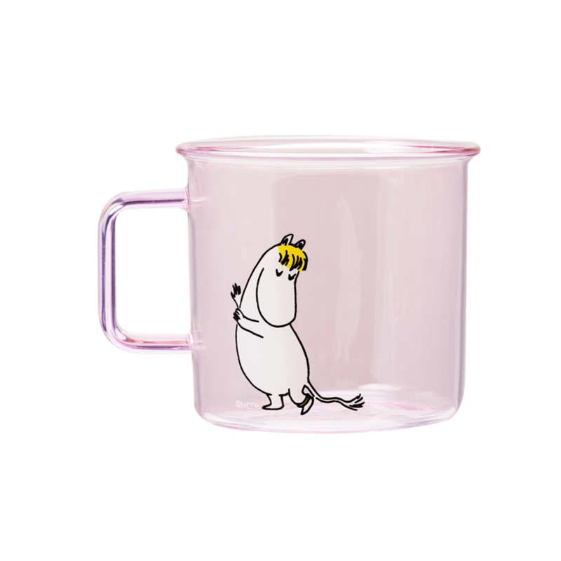ספל זכוכית: Snorkmaiden, Light Pink