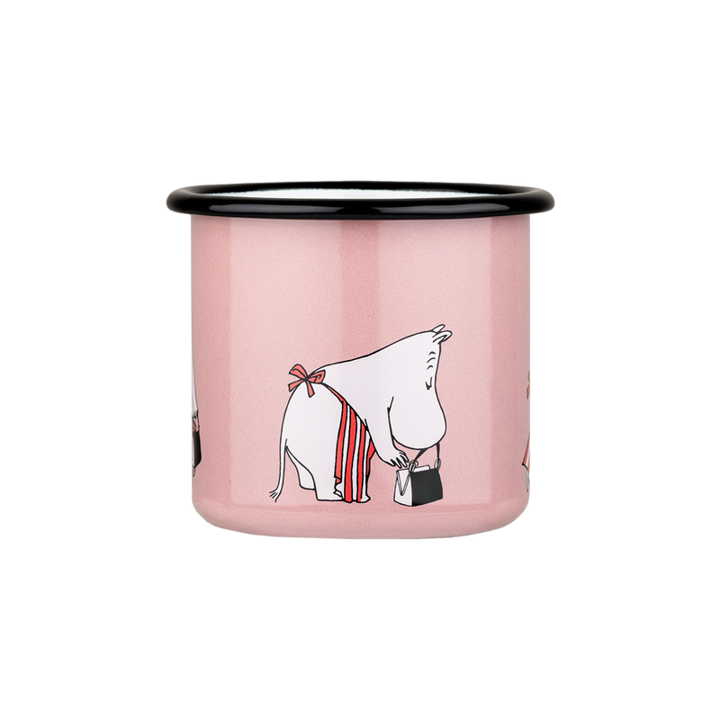 ספל אמייל: Moominmamma, Pink M