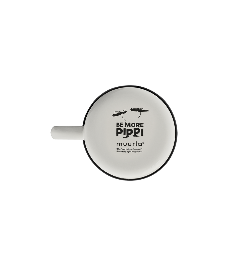 ספל אמייל: Be More Pippi, M