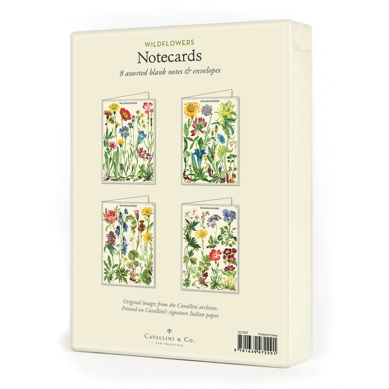 מארז 8 כרטיסי ברכה : Wildflowers