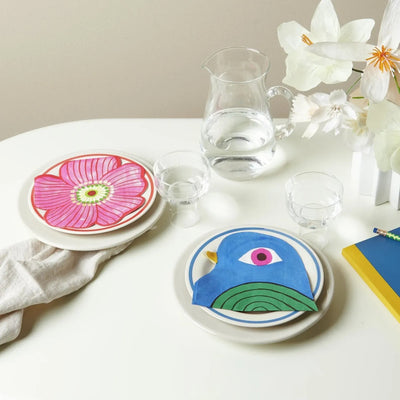 מארז מפיות נייר: Pink Flower