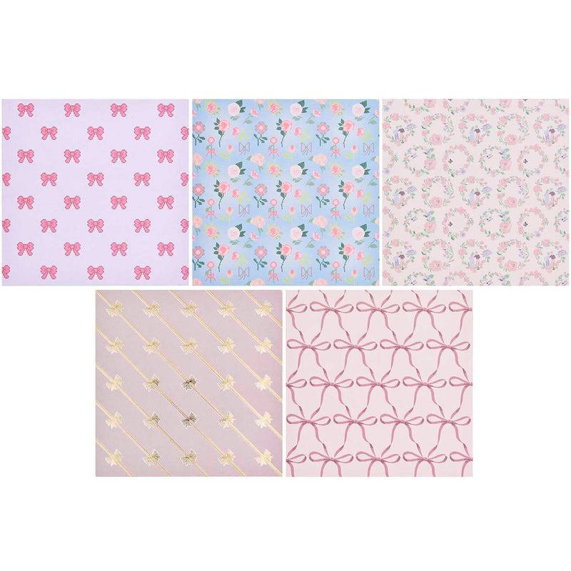 מארז ניירות אוריגמי: Rose