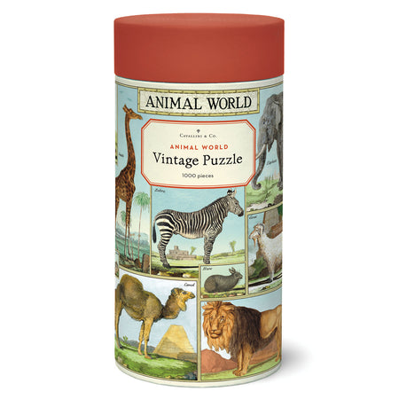 פאזל 1000 חלקים : Animal World