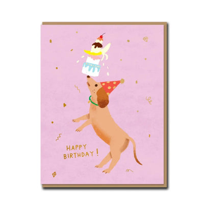 כרטיס ברכה: Party Dog