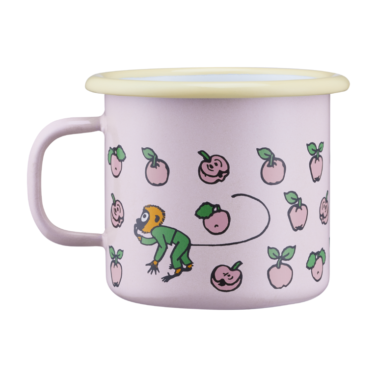 ספל אמייל: Pippi Fruits