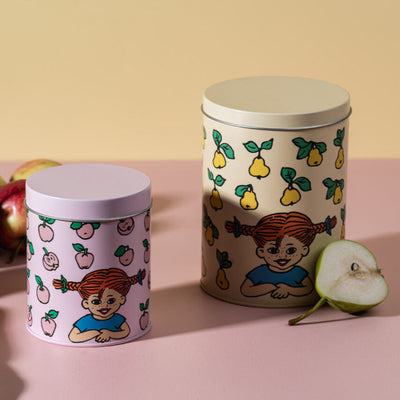 זוג קופסאות פח: Pippi Fruits 