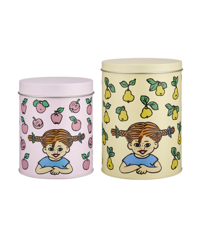 זוג קופסאות פח: Pippi Fruits 