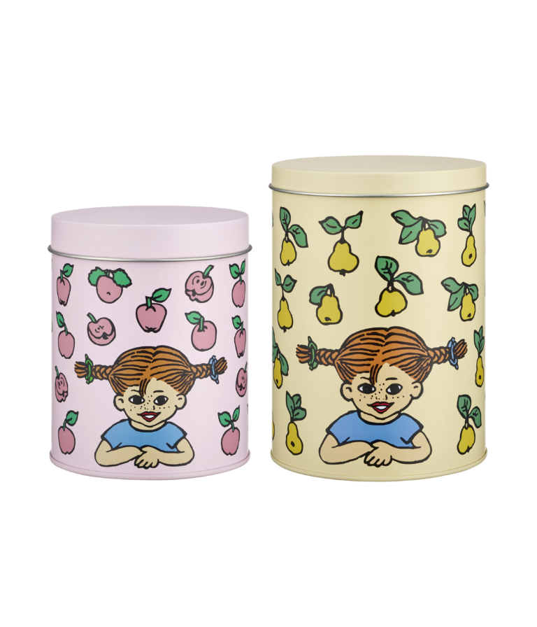 זוג קופסאות פח: Pippi Fruits 