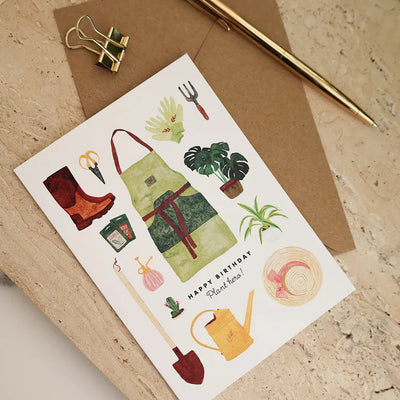 כרטיס ברכה: Plant Hero